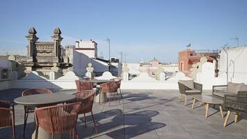 Terrasse sur le toit