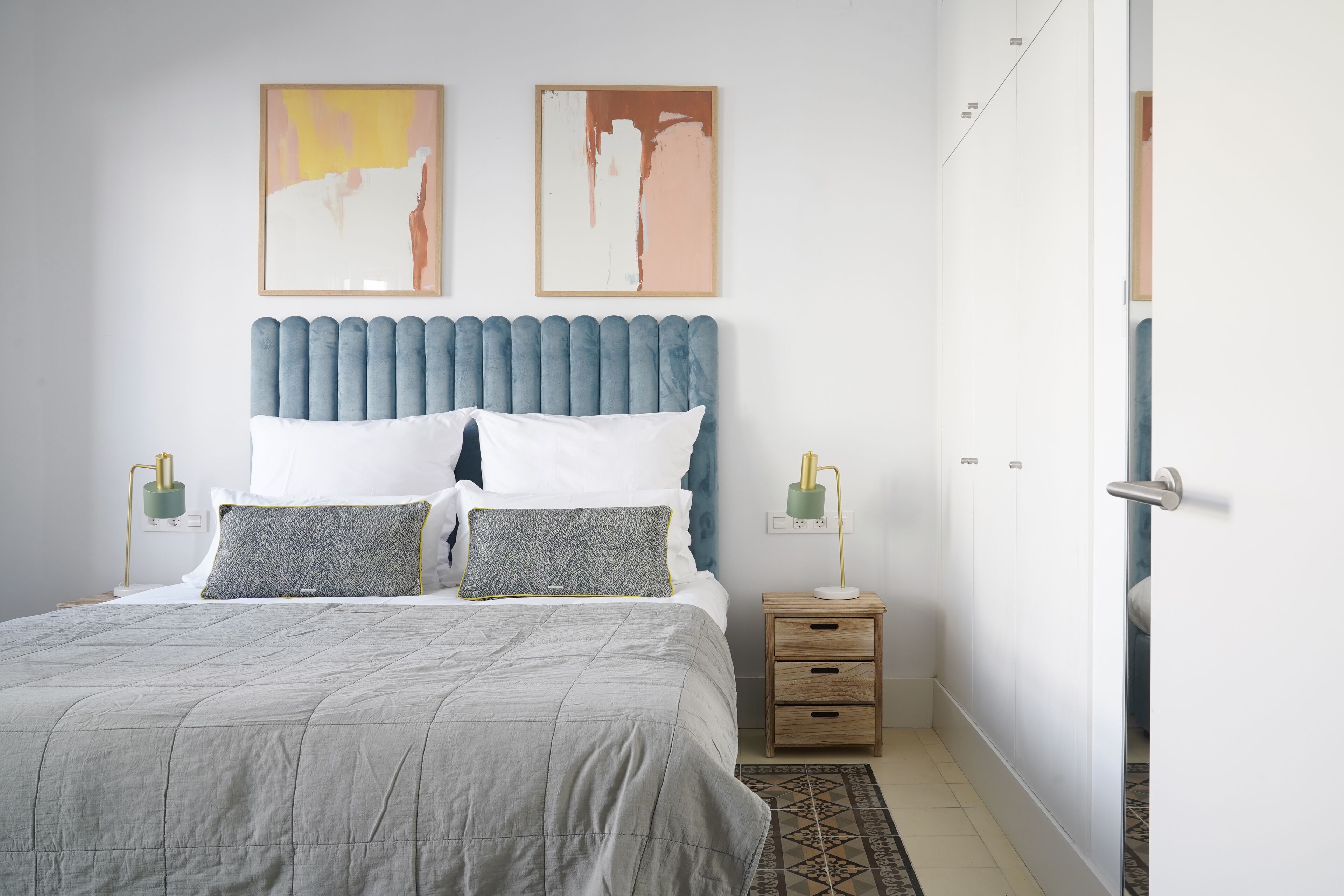 Appartement, 1 chambre | Literie de qualité, lit avec matelas en mousse à mémoire, bureau