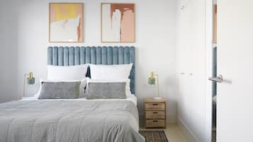 Apartment, 1 Schlafzimmer | Hochwertige Bettwaren, Betten mit Memory-Foam-Matratzen, Schreibtisch