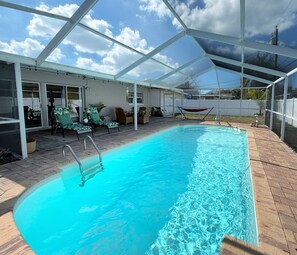 Piscine chauffée