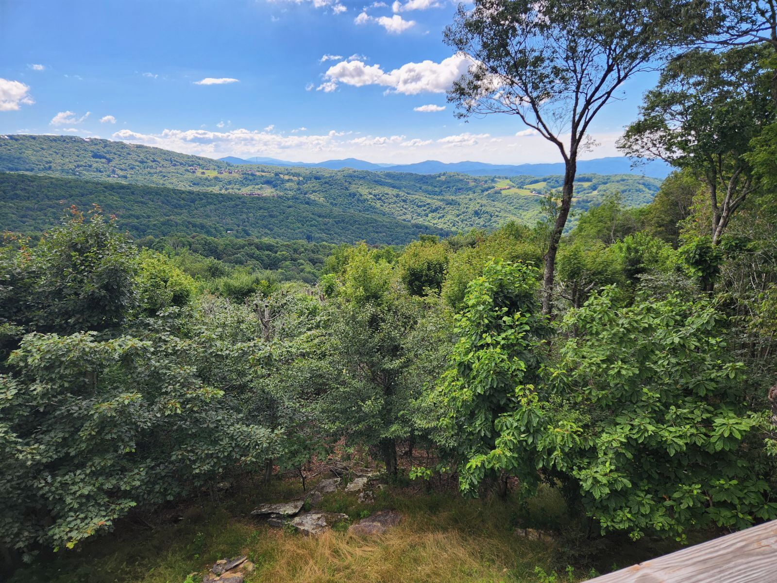 Utsikt fra overnattingsstedet