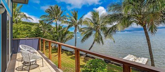 Oceanfront Gem in the Beautiful Kaneohe Dream Home Paradise Family Retreat