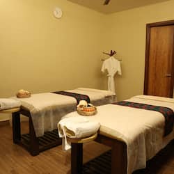 Sale per trattamenti di coppia, trattamenti per il corpo, aromaterapia