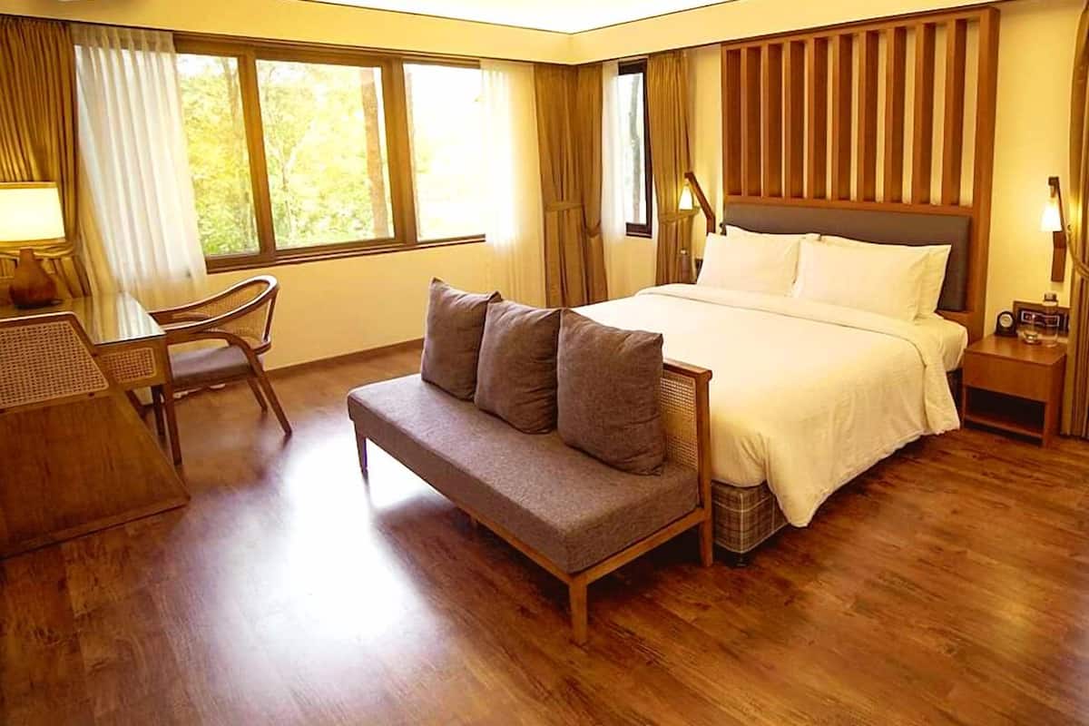 ファミリー ダブルルーム キングベッド 1 台 (Pepper Suite (1 Bedroom)) | 高級寝具、低反発ベッド、ミニバー、セーフティボックス (室内)
