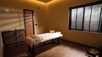 Behandlungsräume für Paare, Körperbehandlungen, Aromatherapie