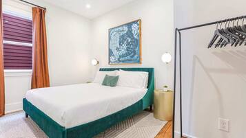 5 bedrooms, iron/ironing board, travel cot, WiFi