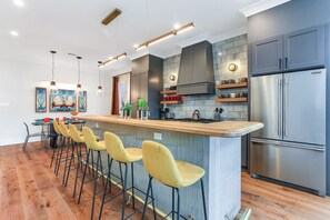 Fridge, microwave, oven, stovetop - Private Home with Heated Pool | Near FQ (New Orleans)