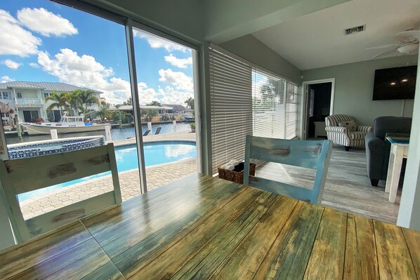 Outdoor pool, a heated pool - Blissful, serene waterfront Deerfield Beach retreat. Close to the beach. (Deerfield Beach)