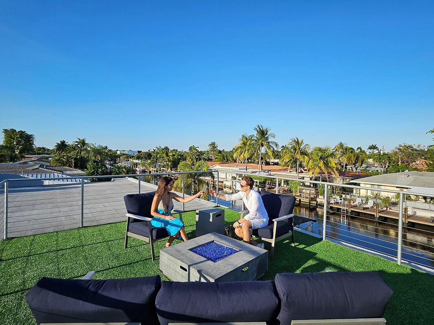 The PEARL Waterfront home w/ heated pool By VIAC