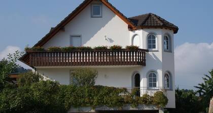 Vacation apartment for 4 people with balcony and view of the vineyards