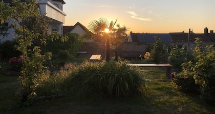 Vacation apartment for 4 people with balcony and view of the vineyards