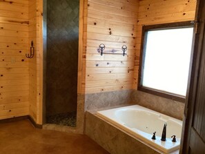 Shower, toilet paper