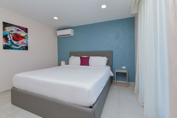 2 habitaciones y caja de seguridad en la habitación