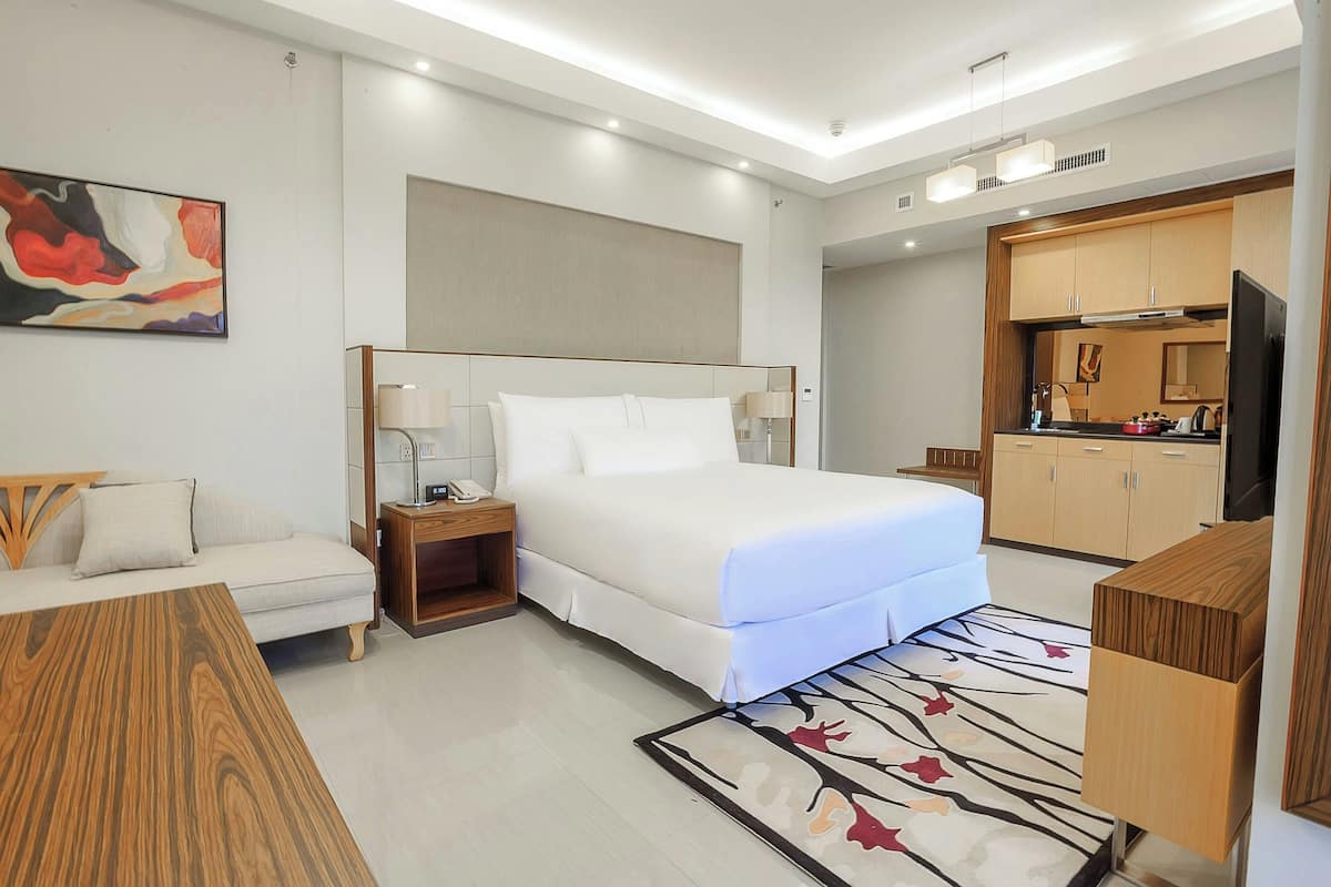 Minibar, in-room safe, blackout curtains, soundproofing