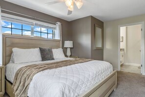 5 bedrooms, iron/ironing board, travel cot, WiFi