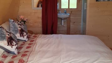 Cabaña | 1 habitación y ropa de cama