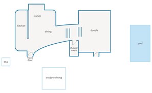 Floor plan - Villa Trulli Isabella by Villa Plus (Martina Franca)