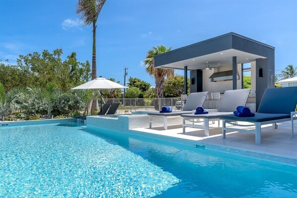 Una piscina climatizada