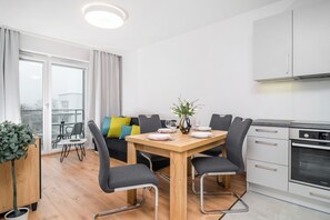 Apartment, 1 Bedroom, Balcony | In-room dining - Wind Rose Apartments Wroclaw by Renters (Wroclaw)