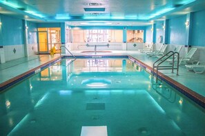 Indoor pool, outdoor pool