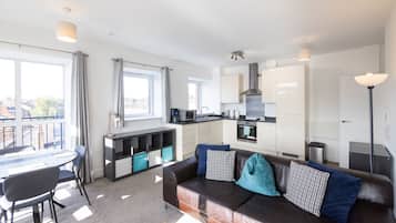 Lejlighed - privat badeværelse - byudsigt (No 45) | Lounge