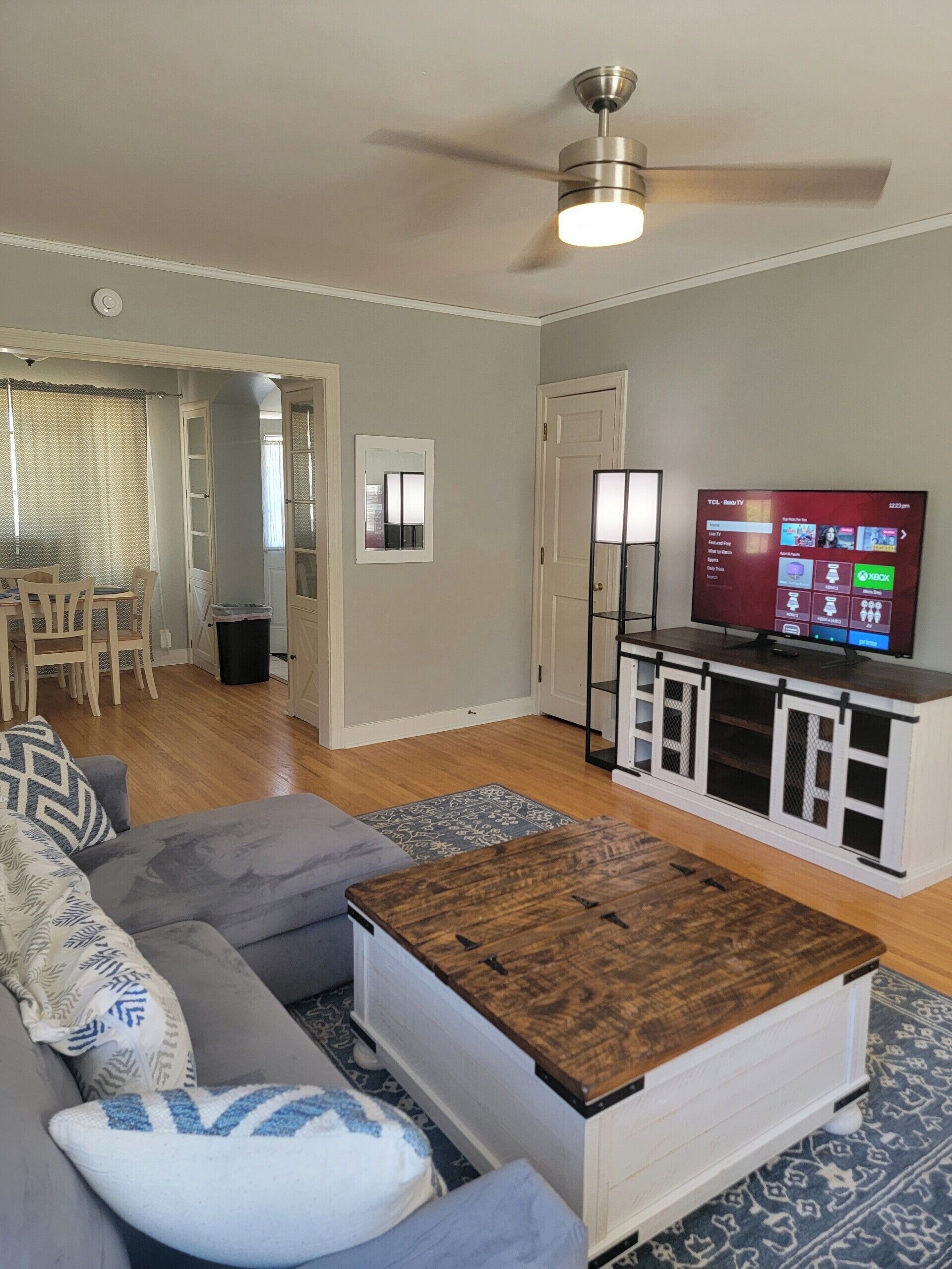 Smart TV, video games, DVD player, books