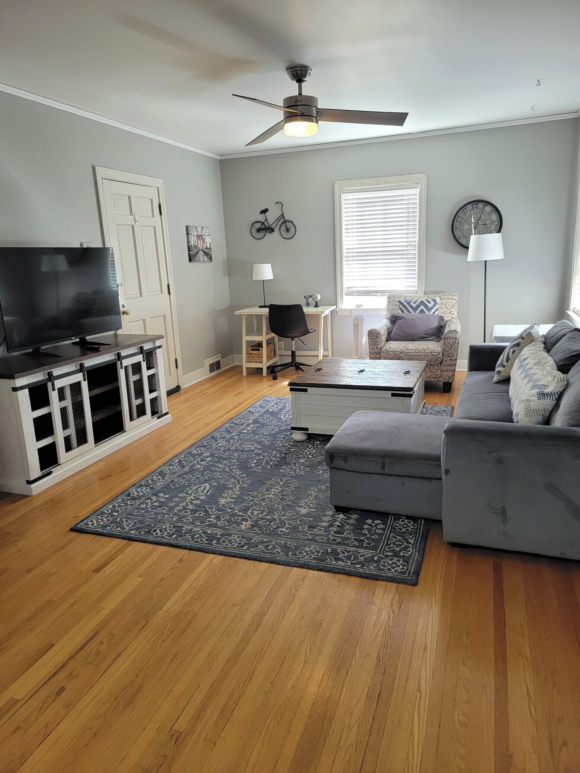 Smart TV, video games, DVD player, books