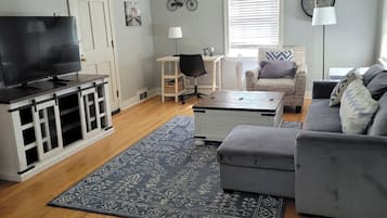 Smart TV, video games, DVD player, books