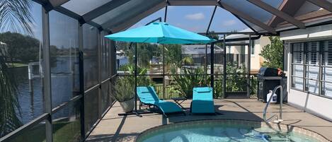 Außenpool, beheizter Pool