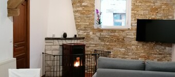 Comfortable country house (linen / internet / air conditioning) 5 minutes from the A20 motorway