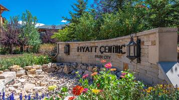 Majoituspaikan sisäänkäynti