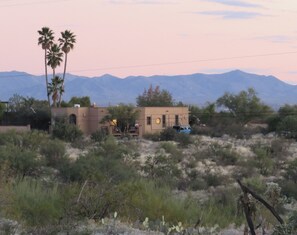 Exterior - Privacy and views, with Saguaro National Park -East at the end of the street (Tucson)