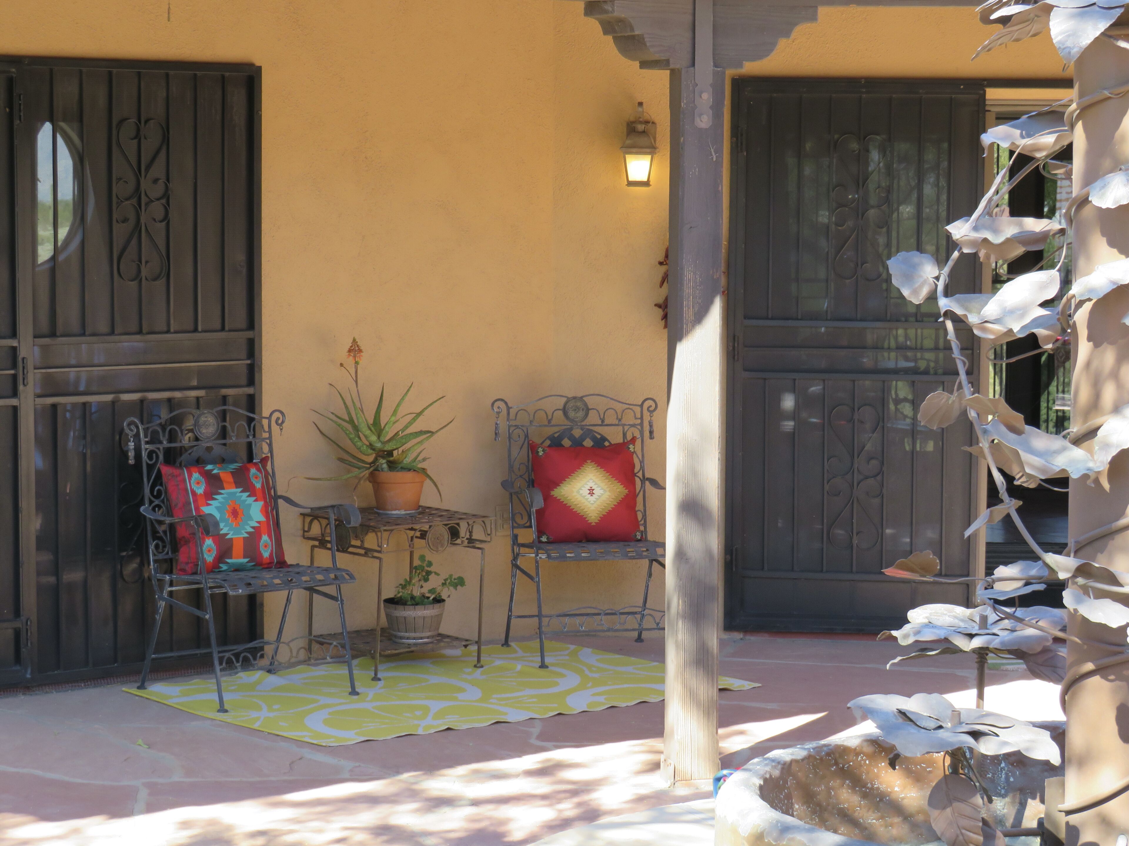 Privacy and views, with Saguaro National Park -East at the end of the street
