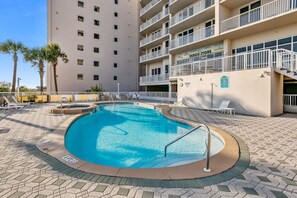 Una piscina climatizada