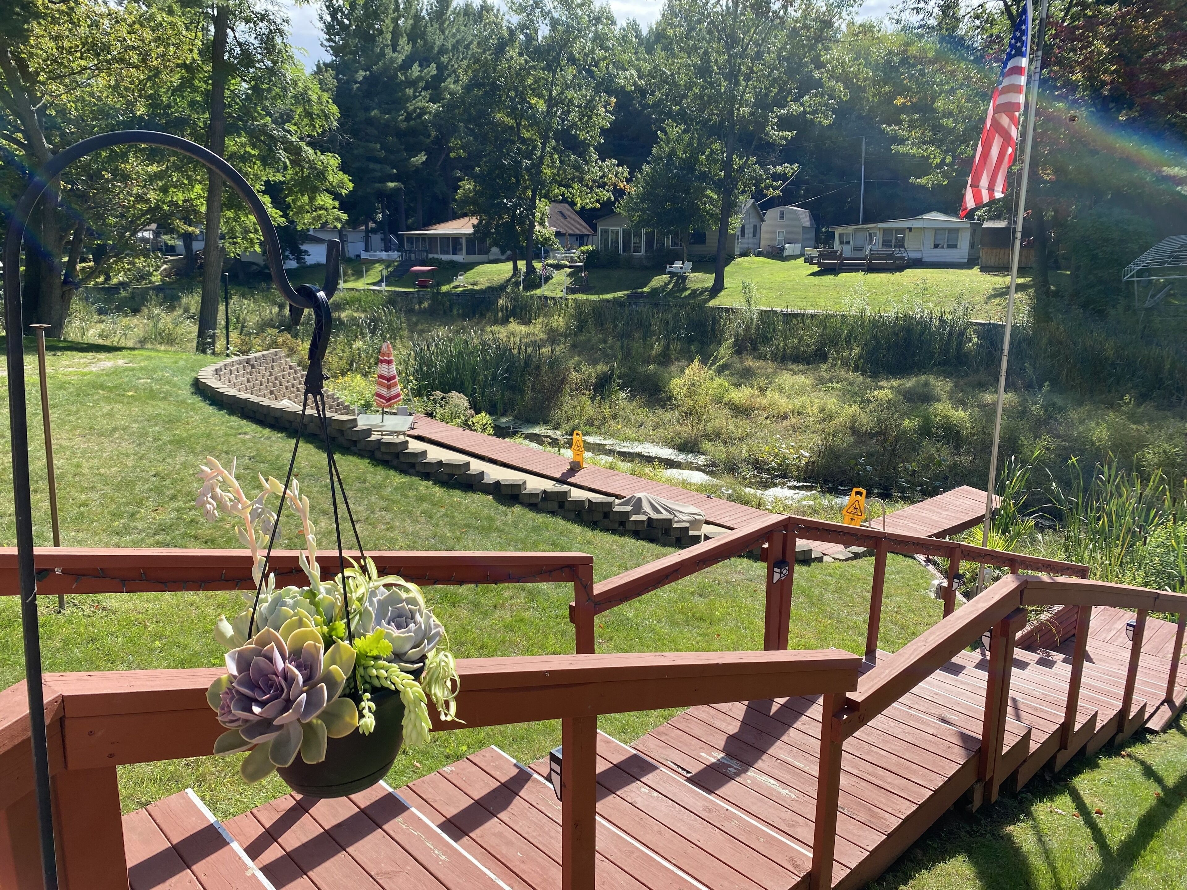 Enceinte de l’hébergement