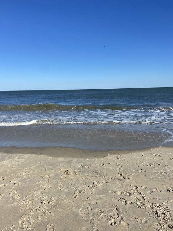 Beach nearby, beach towels