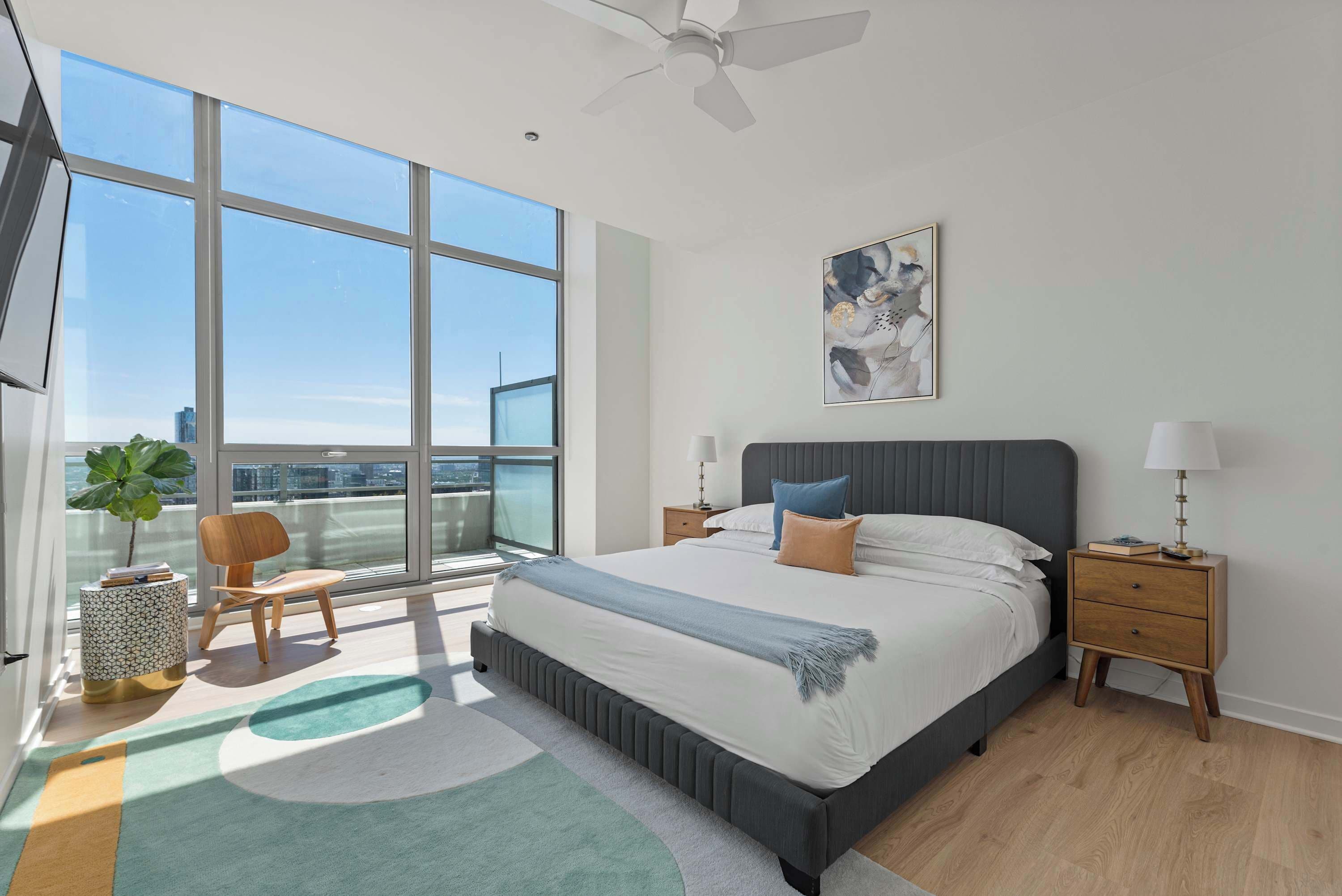 3 dormitorios, tabla de planchar con plancha, cuna de viaje y wifi