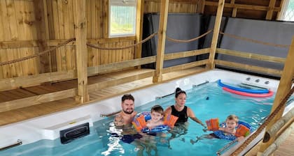 Glamping Pod in St Austell, Sleeps 2 with Spa Pool