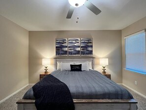 3 bedrooms, iron/ironing board, free WiFi, bed sheets