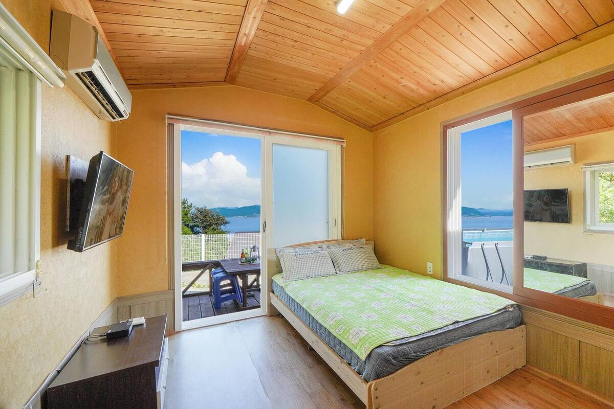 Basic-Zimmer, 1 Schlafzimmer (106Ho (Ocean view)) | 1 Schlafzimmer, kostenloses WLAN