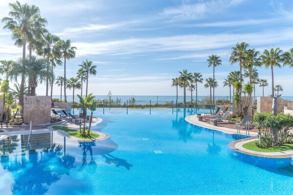 Indoor pool, a heated pool