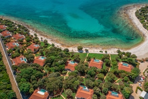 Aerial view - Luxury Beach Villas Porto Bus (Bale)