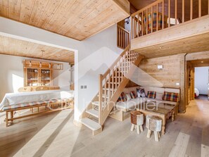 Interior - Bright 4-room apartment in Méribel with mezzanine, wifi and parking, near slopes (Méribel)