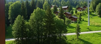 2-room apartment in Méribel, 4 ppl, near slopes, balcony, TV