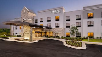 Vue depuis lâhĂ©bergement