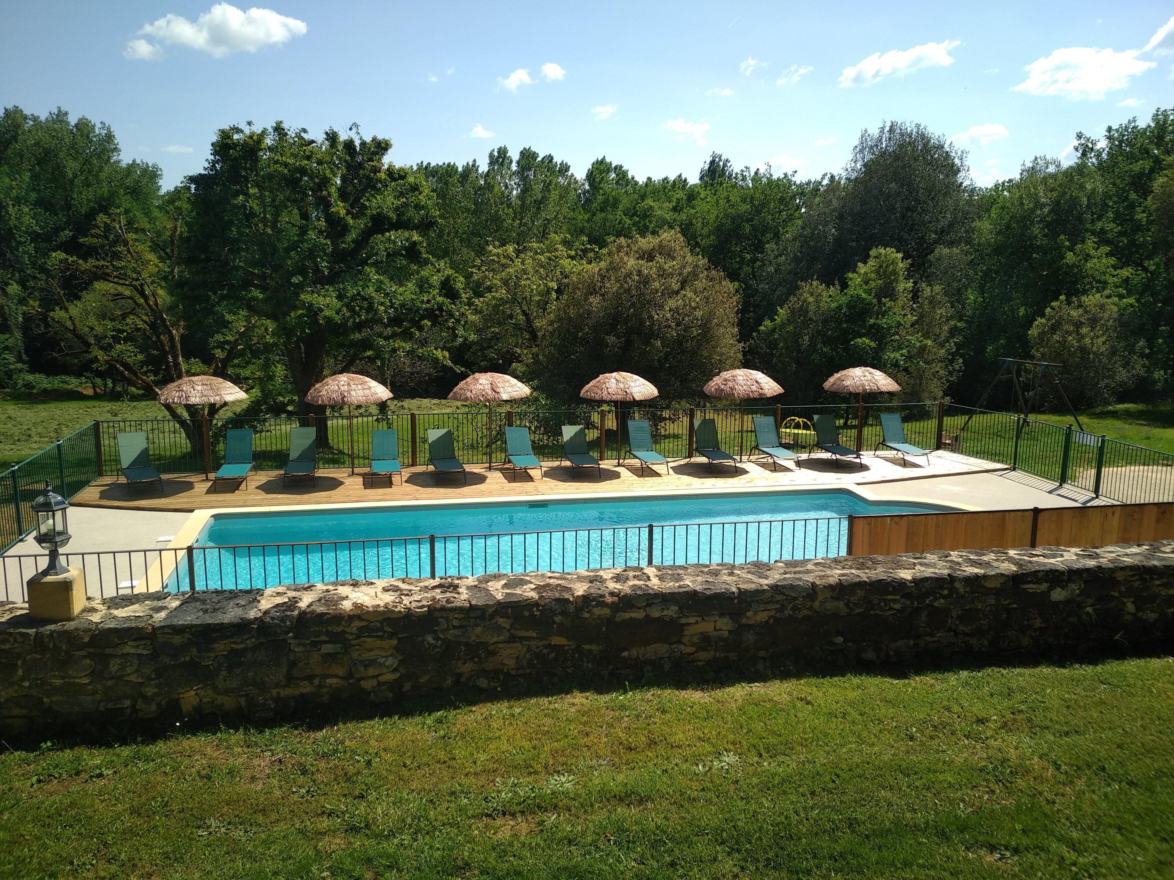 Udendørs pool, opvarmet pool