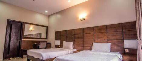 Habitación doble Deluxe | Wifi gratis y ropa de cama