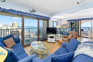 TV - Breathtaking ocean views from this 2 Bedroom in the 9400 Building! (Ocean City)