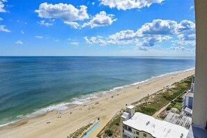 On the beach - Breathtaking ocean views from this 2 Bedroom in the 9400 Building! (Ocean City)