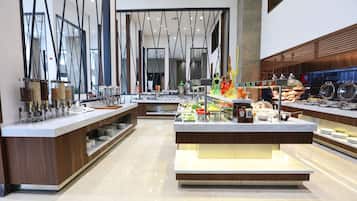 Daily buffet breakfast (EUR 5 per person)